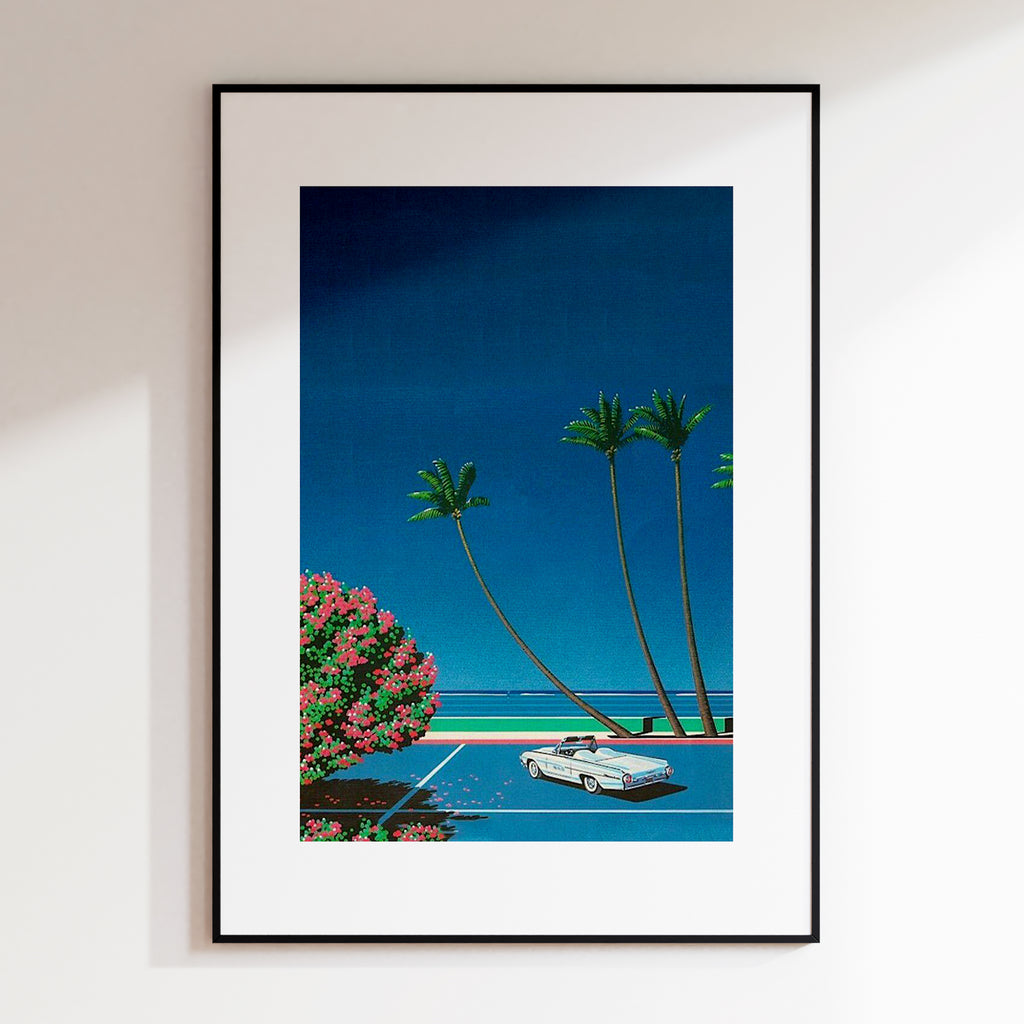 Poster Hiroshi Nagai Palmtree